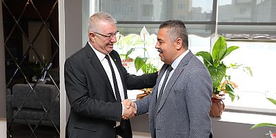 Başkan Mehmet Ertaş’a hayırlı olsun ziyareti