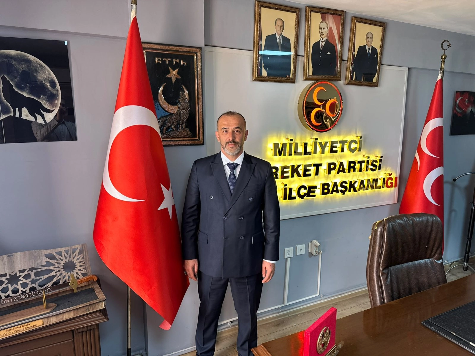 Başkan Kurtuluş “Karesi’de  MHP’yi 1.parti yapmak için çalışıyoruz”                