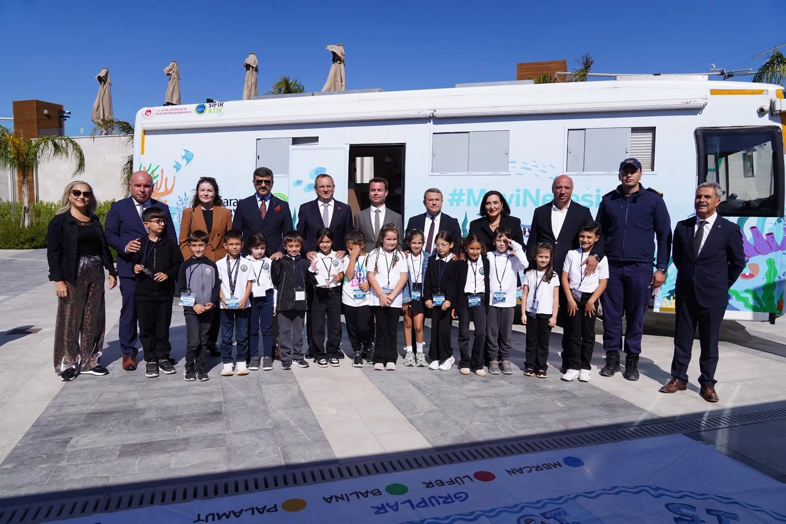 Mavi Nefes Eğitim Otobüsü heyecanı Ayvalık’ta devam ediyor