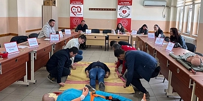 Hayat Kurtaran Bilgiler Tazelendi: Öğretmen ve Personele Uygulamalı Eğitim