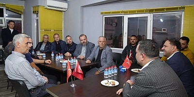  MİLLETVEKİLİ YÜKSEL  MHP ALTIEYLÜL İLÇESİNDEYDİ